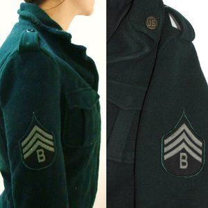 💚 BB Dakota Green Wool Jacket 💚